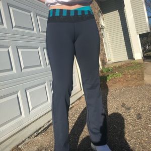 Lulu lemon blue/grey bootcut leggings